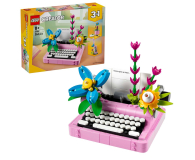 LEGO Creator 3 w 1 31169 Maszyna do pisania z kwiatami - 1283669 - zdjęcie 4